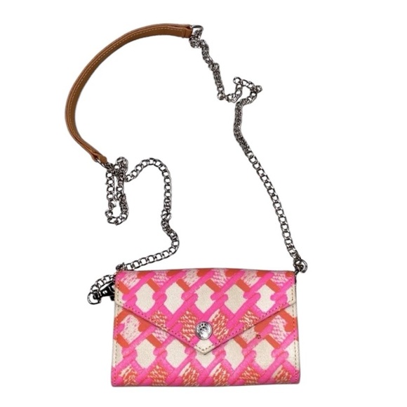 Rebecca Minkoff pink mini crossbody - Picture 1 of 7